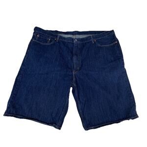 Levi's 469 Men's Denim Jean Shorts Size 50 Med Wash 11" Inseam Big & Tall Y2K